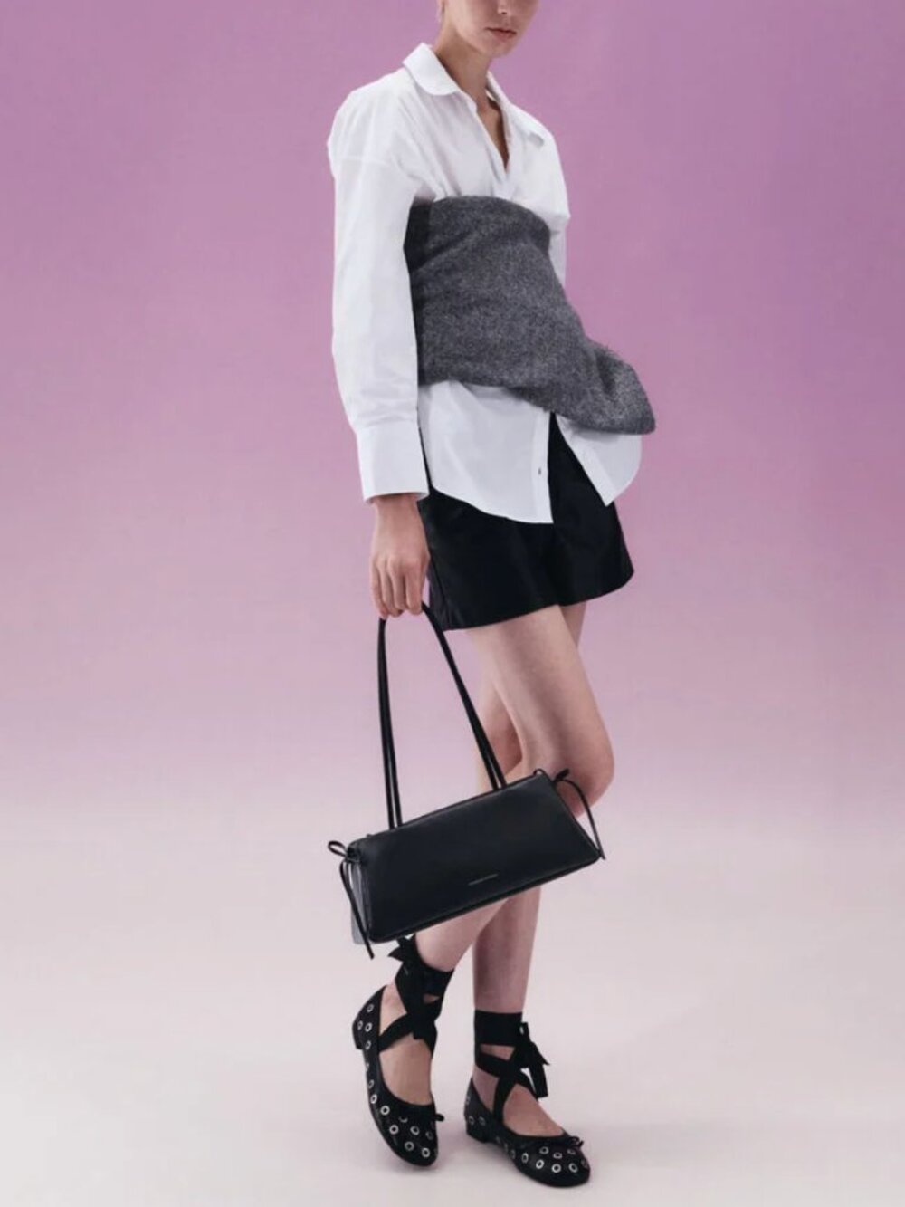 Charles and Keith Bow Shoulder Bag - Picture 4 of 4